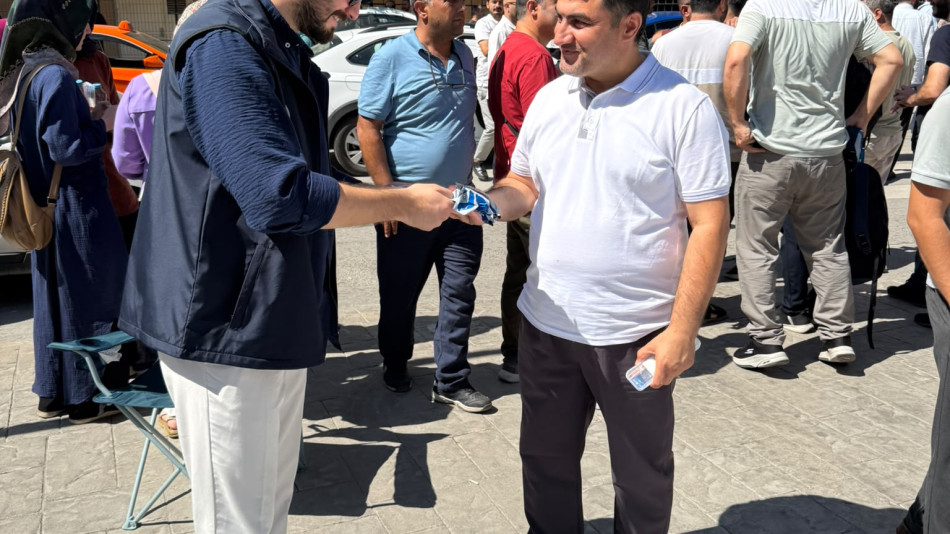 2027 HAC ORGANİZASYONU SAĞLIK PERSONELİ SEÇME SINAVINDA MESLEKTAŞLARIMIZIN YANINDAYDIK